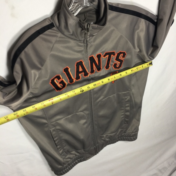MLB SF Giants G-III Sports by Carl Banks Women's Full-Zip Jacket Gray Size Small - Picture 9 of 14